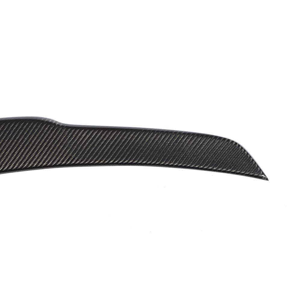 B Style Carbon Fiber Trunk Spoiler for Mercedes Benz E-Class W213 Pre-Facelift Sedan (2016-2020)