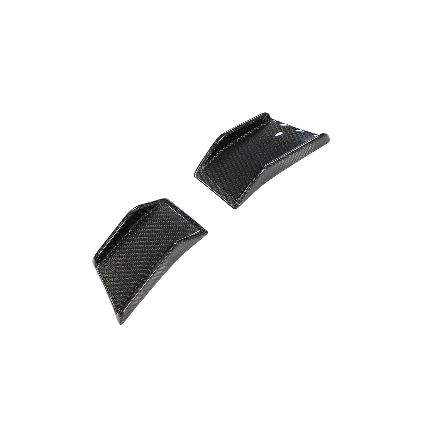 MP Style Carbon Fiber Front Canards for BMW 4 Series G22 Coupé, G23 Convertible (2021+)
