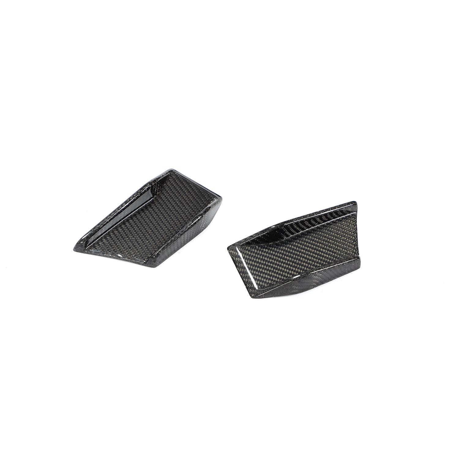 MP Style Carbon Fiber Front Canards for BMW 4 Series G22 Coupé, G23 Convertible (2021+)