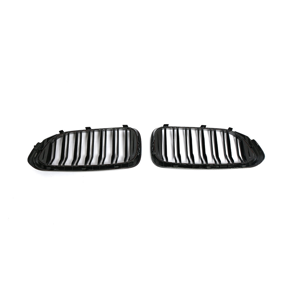 ST Style Gloss Black Dual Slat Front Grille for BMW 5 Series G30 G31, F90 M5 Pre-LCI (2017–2020)