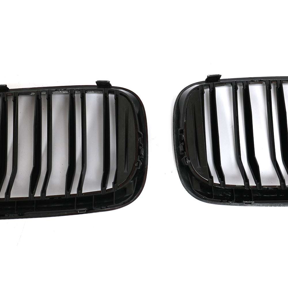ST Style Gloss Black Dual Slat Front Grille for BMW 5 Series G30 G31, F90 M5 Pre-LCI (2017–2020)
