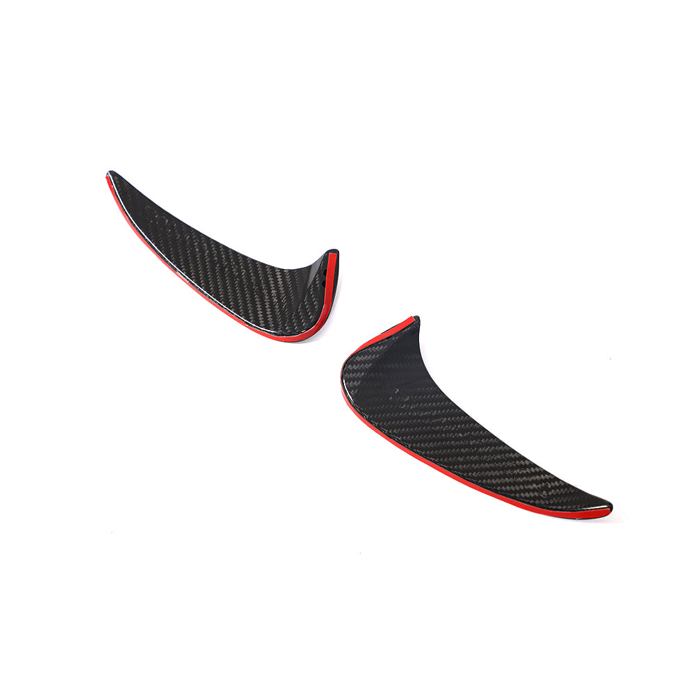 ST Style Carbon Fiber Rear Bumper Canards for Mercedes-Benz GLA 45 S AMG & H247 Pre‑Facelift (2020-2022)
