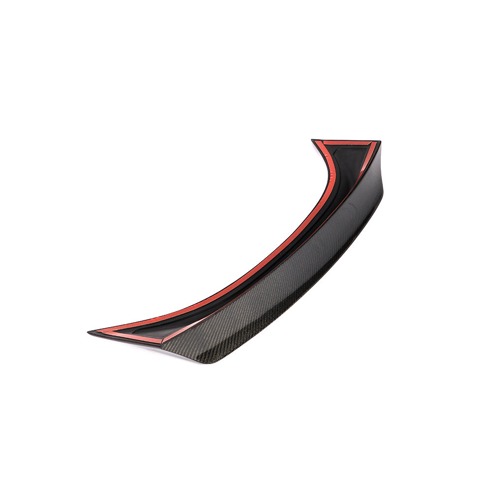 V Style Carbon Fiber Trunk Spoiler for BMW i8 I12/I15 (2014–2020)