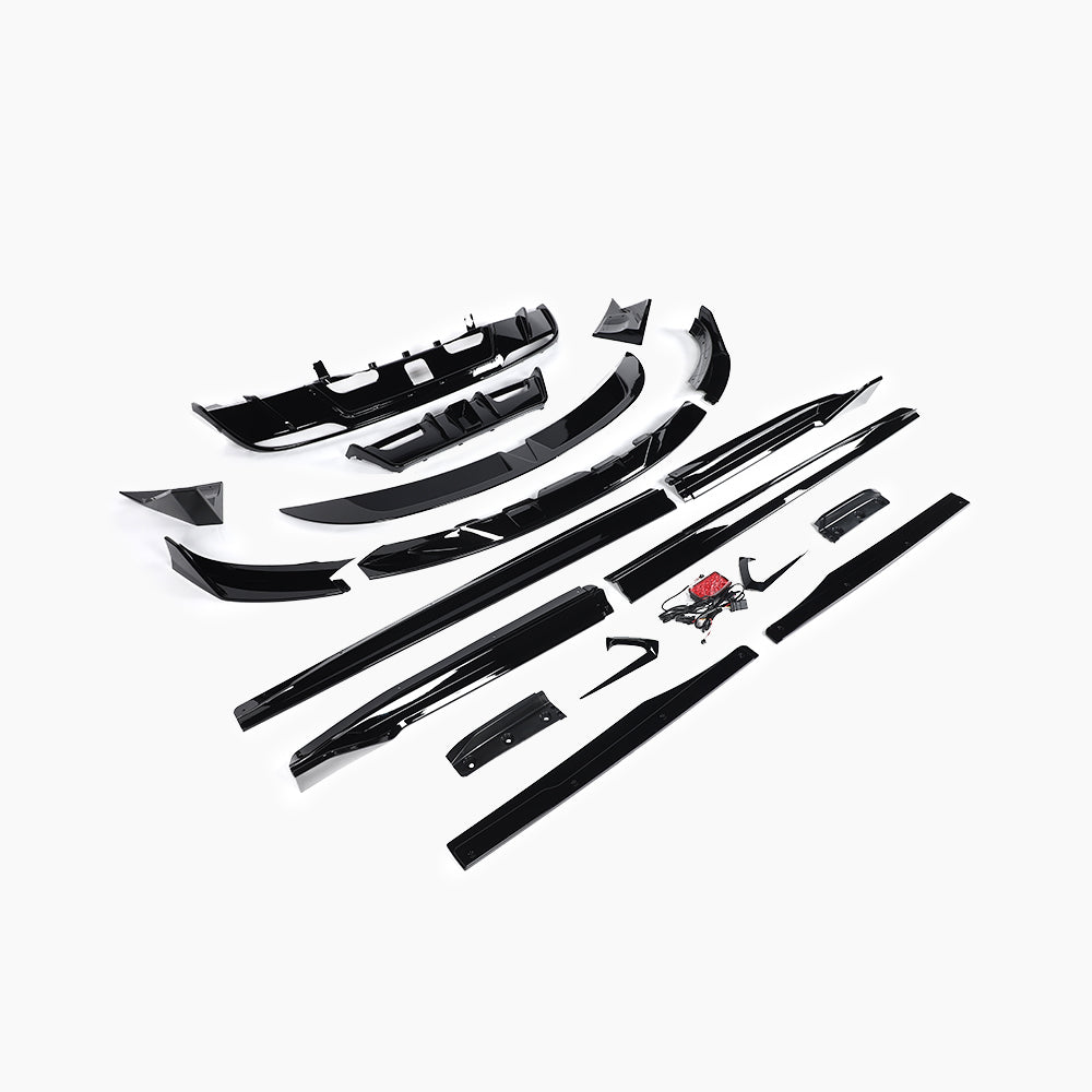 Turbo Style Gloss Black Aero Kit For TESLA Model 3(2024-present)