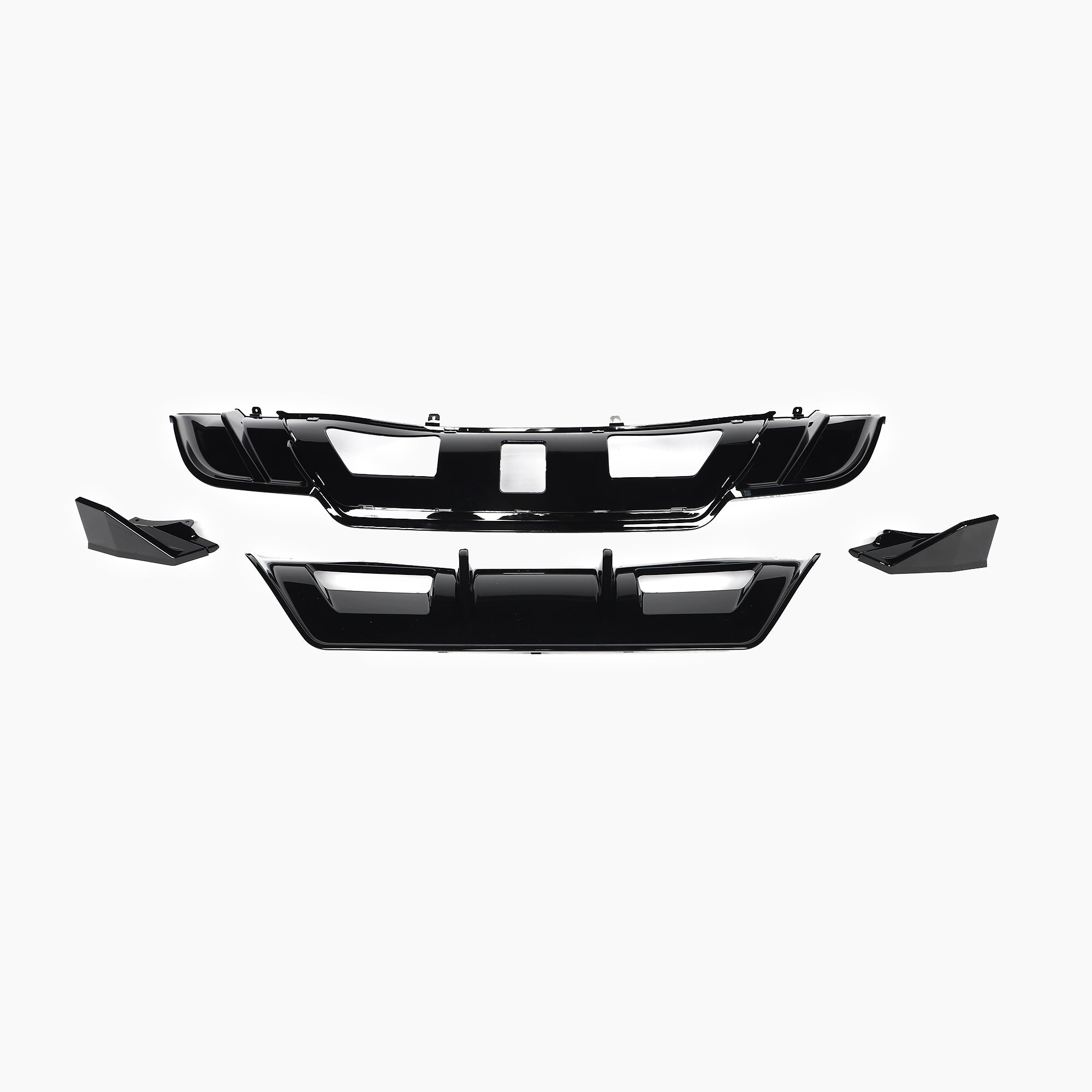 Turbo Style Gloss Black Aero Kit For Model 3(2018-2023)
