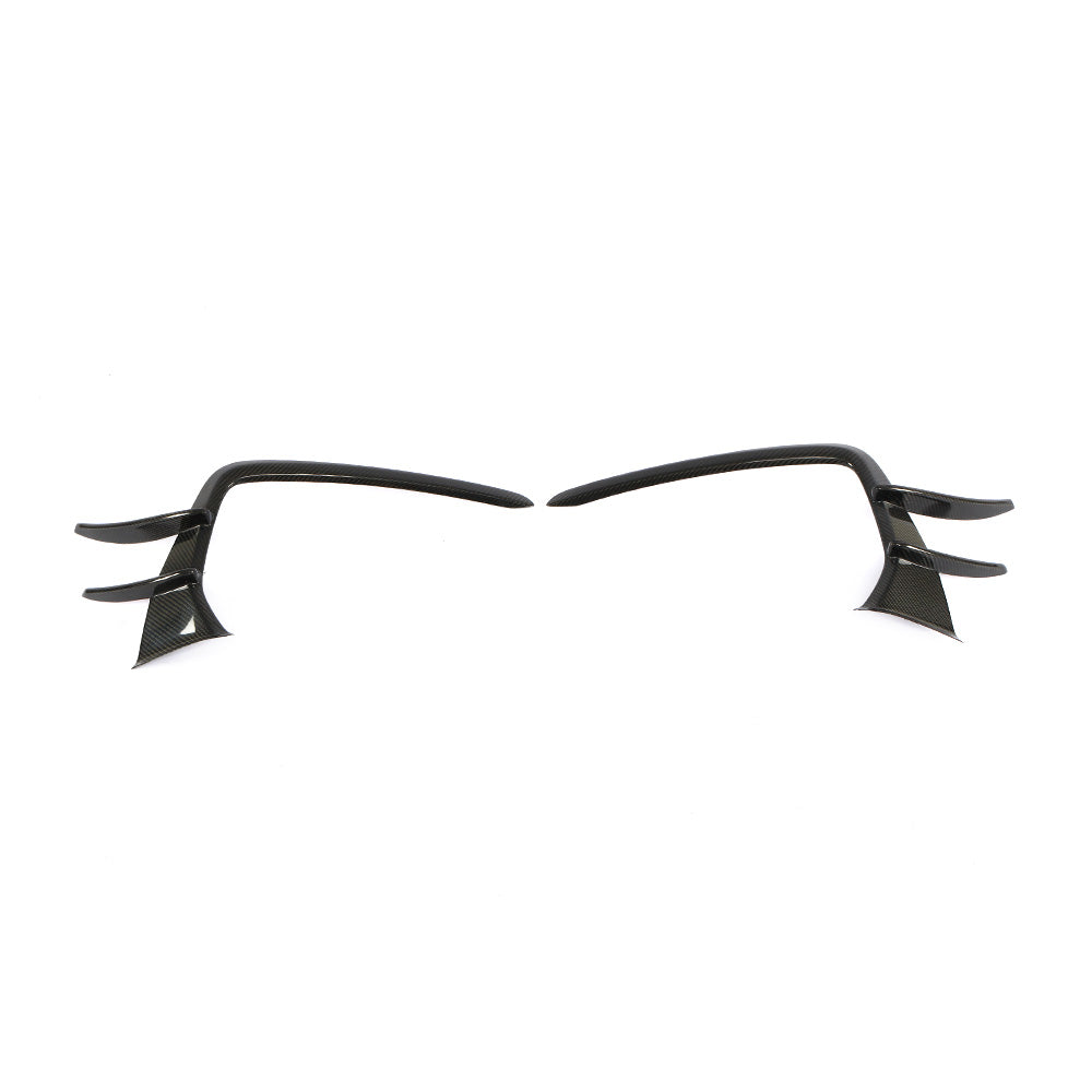 Audi A7 Sline / S7 C8 ST Style Carbon Fiber Front Canards