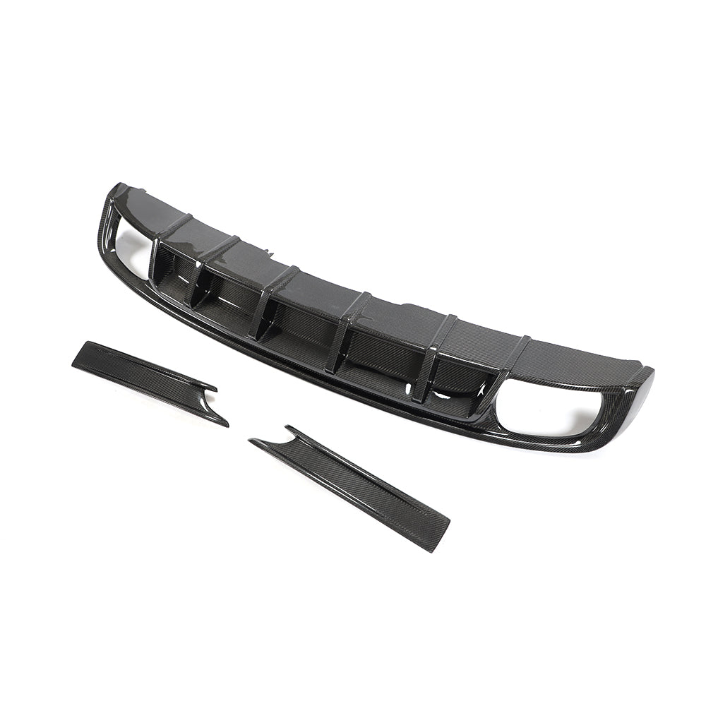 ABT Style Carbon Fiber Rear Diffuser For Audi S4 B9 Pre-LCl (2016-2019)
