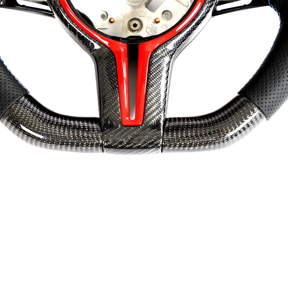ST Style Carbon Fiber Steering Wheel for BMW X6 (2014-2019)