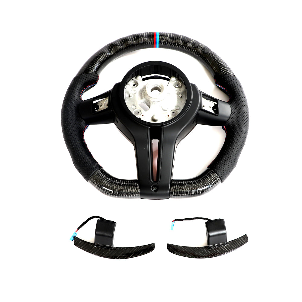 ST Style Carbon Fiber Steering Wheel for BMW X6 (2014-2019)