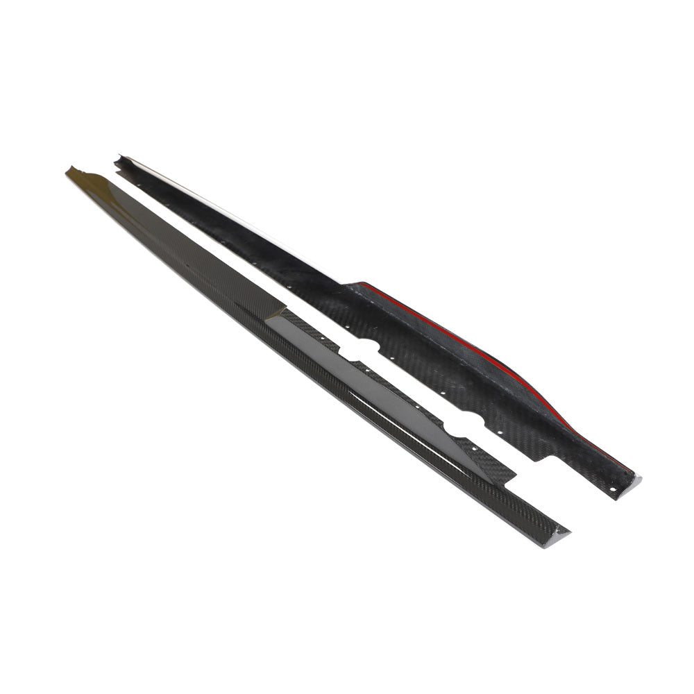 Performance Style Carbon Fiber Side Skirts For Audi R8 4S LCI (2019–2023)