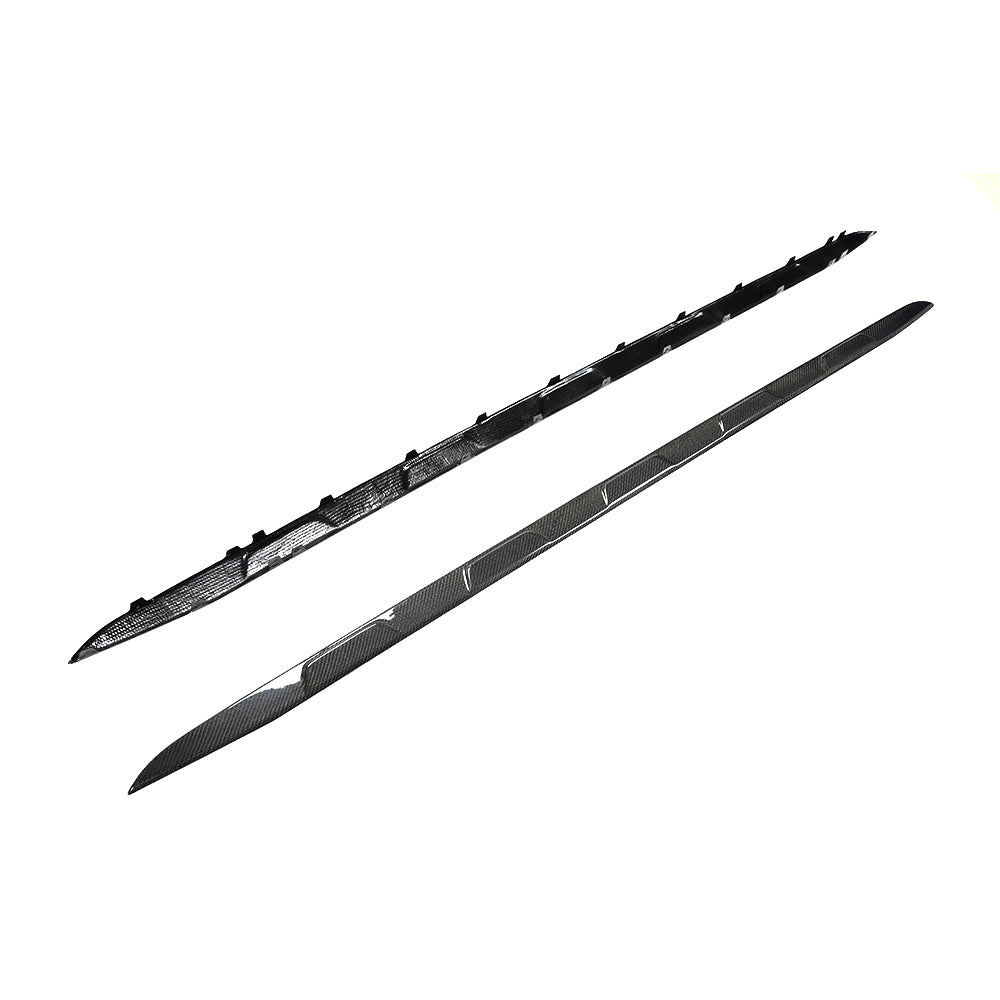 ST Style Carbon Fiber Side Skirts for Mercedes Benz GLA 45 AMG X156 Pre‑Facelift (2014–2016)