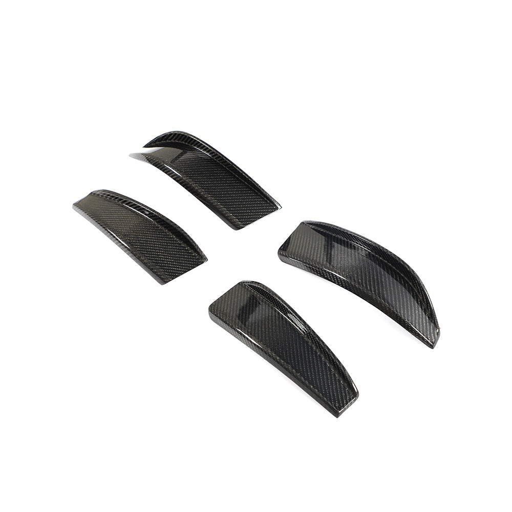 GT4 Style Carbon Fiber Front Canards for BMW M3 G80/G81 M4 G82/G83 (2021+)