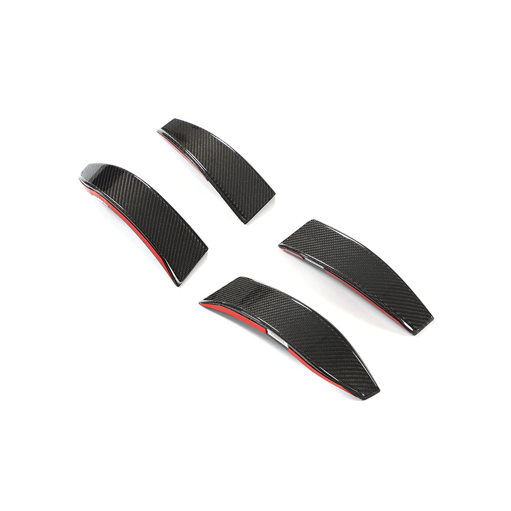 GT4 Style Carbon Fiber Front Canards for BMW M3 G80/G81 M4 G82/G83 (2021+)