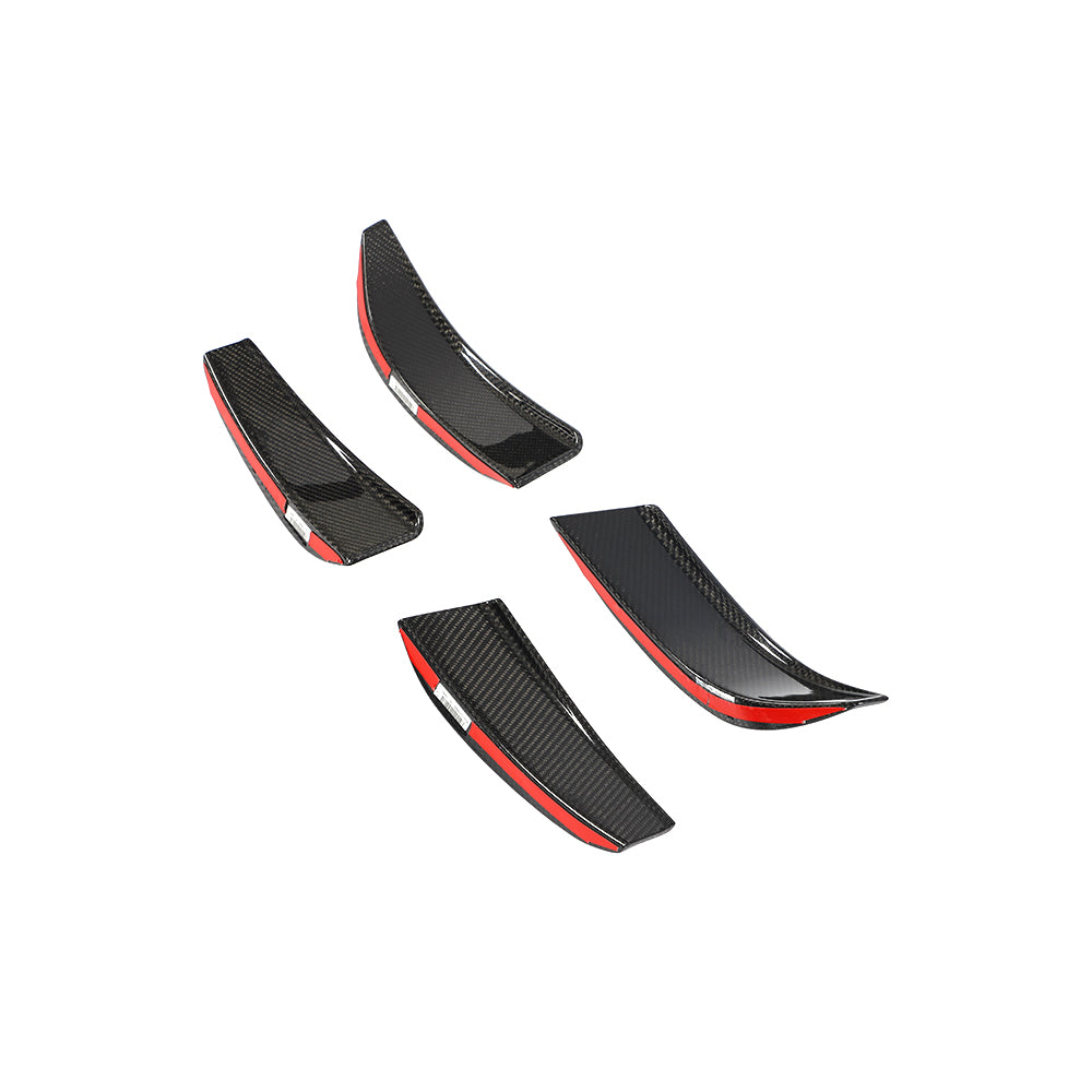 GT4 Style Carbon Fiber Front Canards for BMW M3 G80/G81 M4 G82/G83 (2021+)