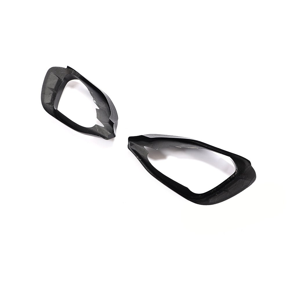 ST Style Carbon Fiber Fog Lamp Cover for Mercedes Benz GLA 45 S AMG & H247 Pre‑Facelift (2020-2022)