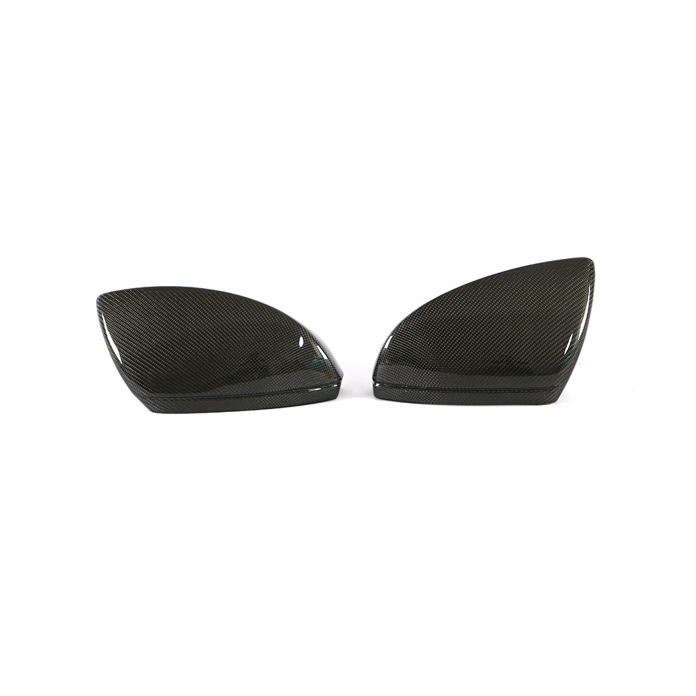 Carbon Fiber REPLACEMENT Mirror Caps For Audi A6/A7/A8(2019-2024)