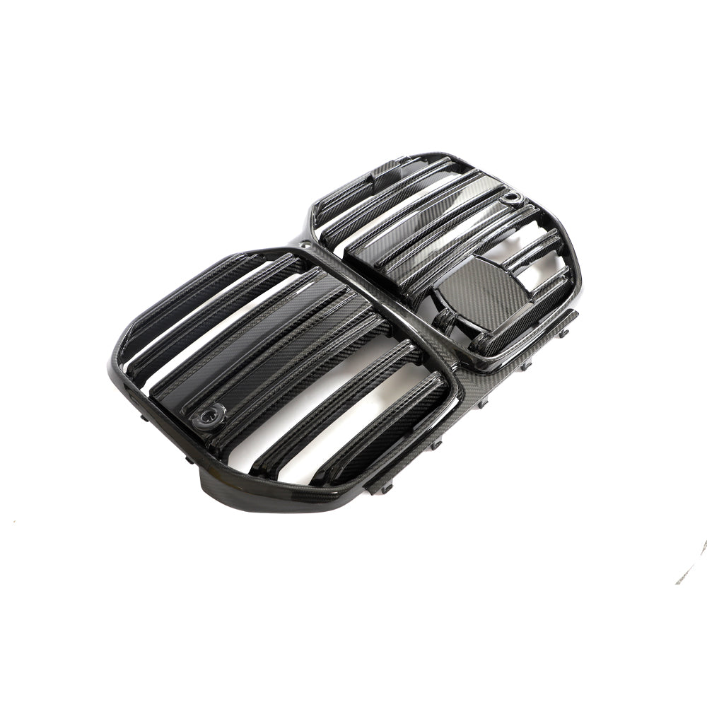 3D Style Carbon Fiber Front Grille for BMW 4 Series, i4 G26 Gran Coupé (2021+)