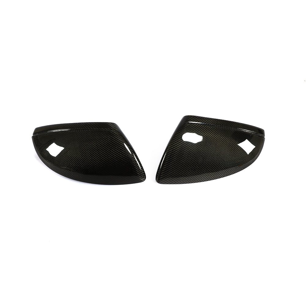 Carbon Fiber REPLACEMENT Mirror Caps For Audi A6/A7/A8(2019-2024)