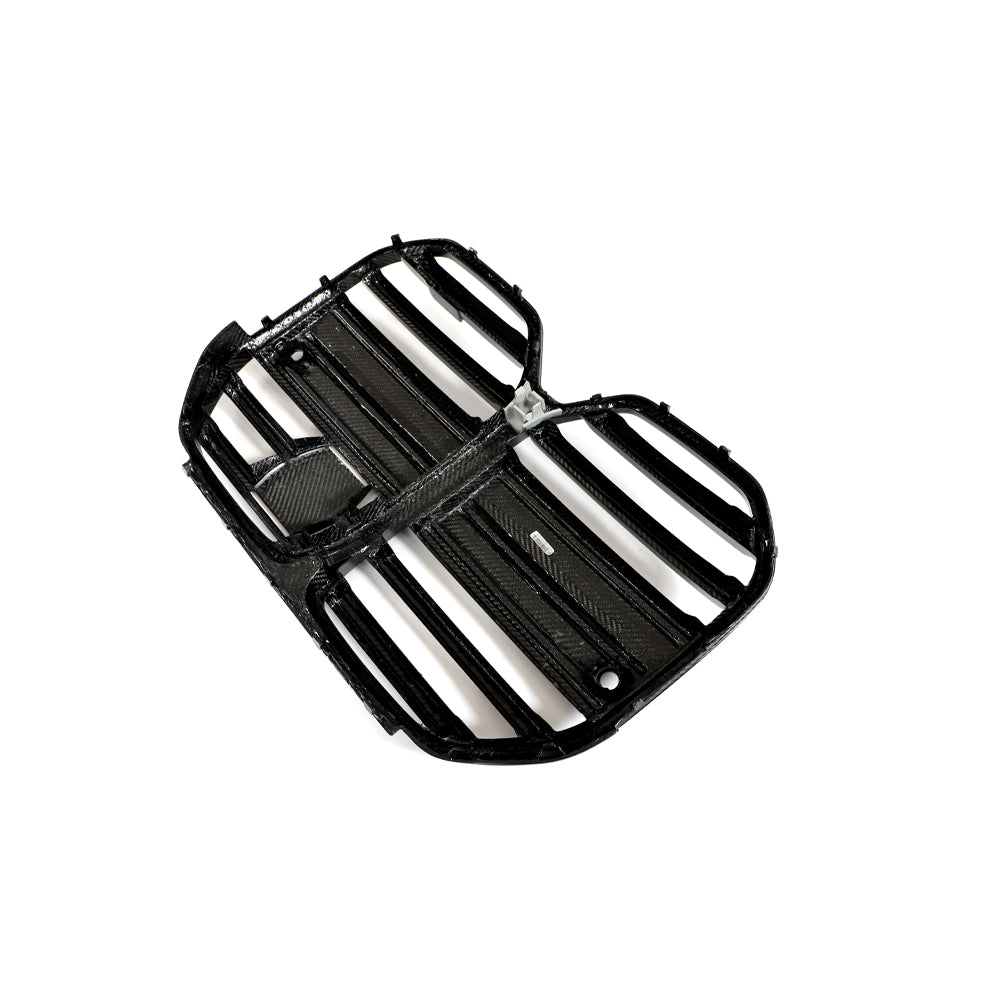 3D Style Carbon Fiber Front Grille for BMW 4 Series, i4 G26 Gran Coupé (2021+)