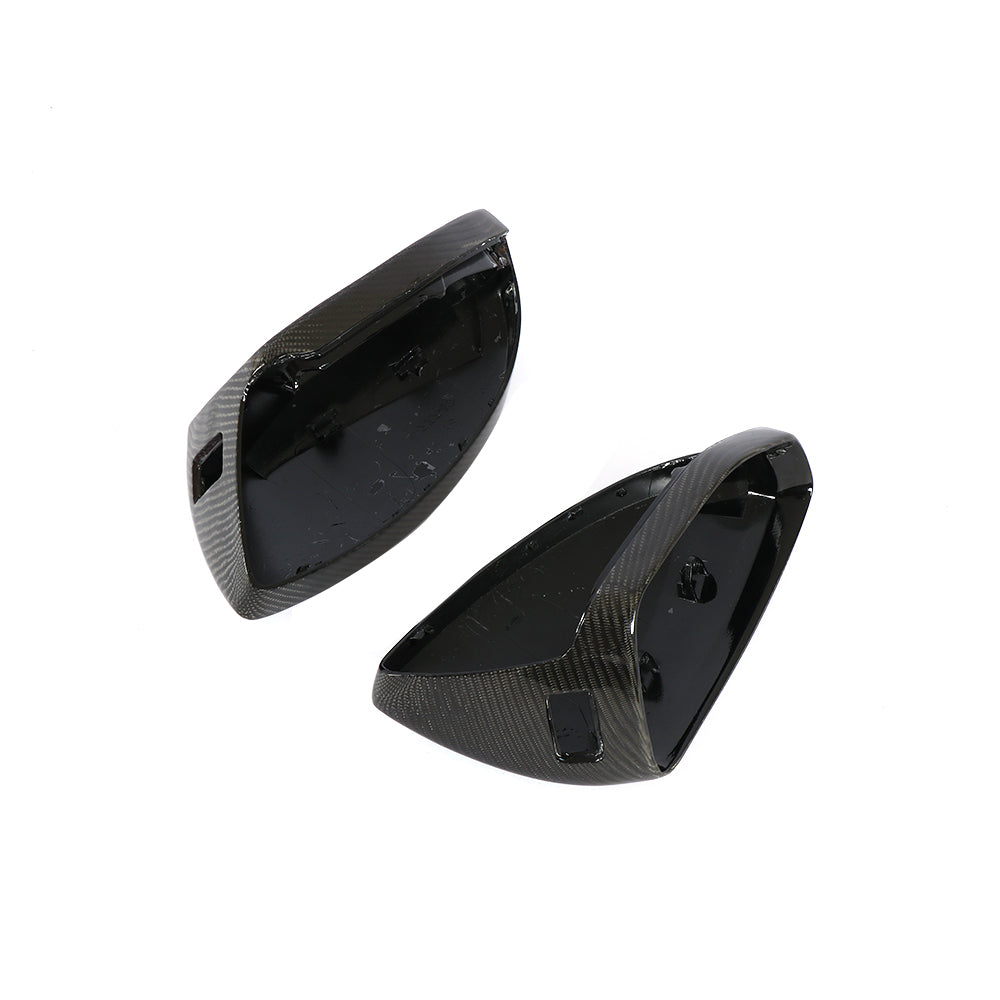 Carbon Fiber REPLACEMENT Mirror Caps For Audi A6/A7/A8(2019-2024)