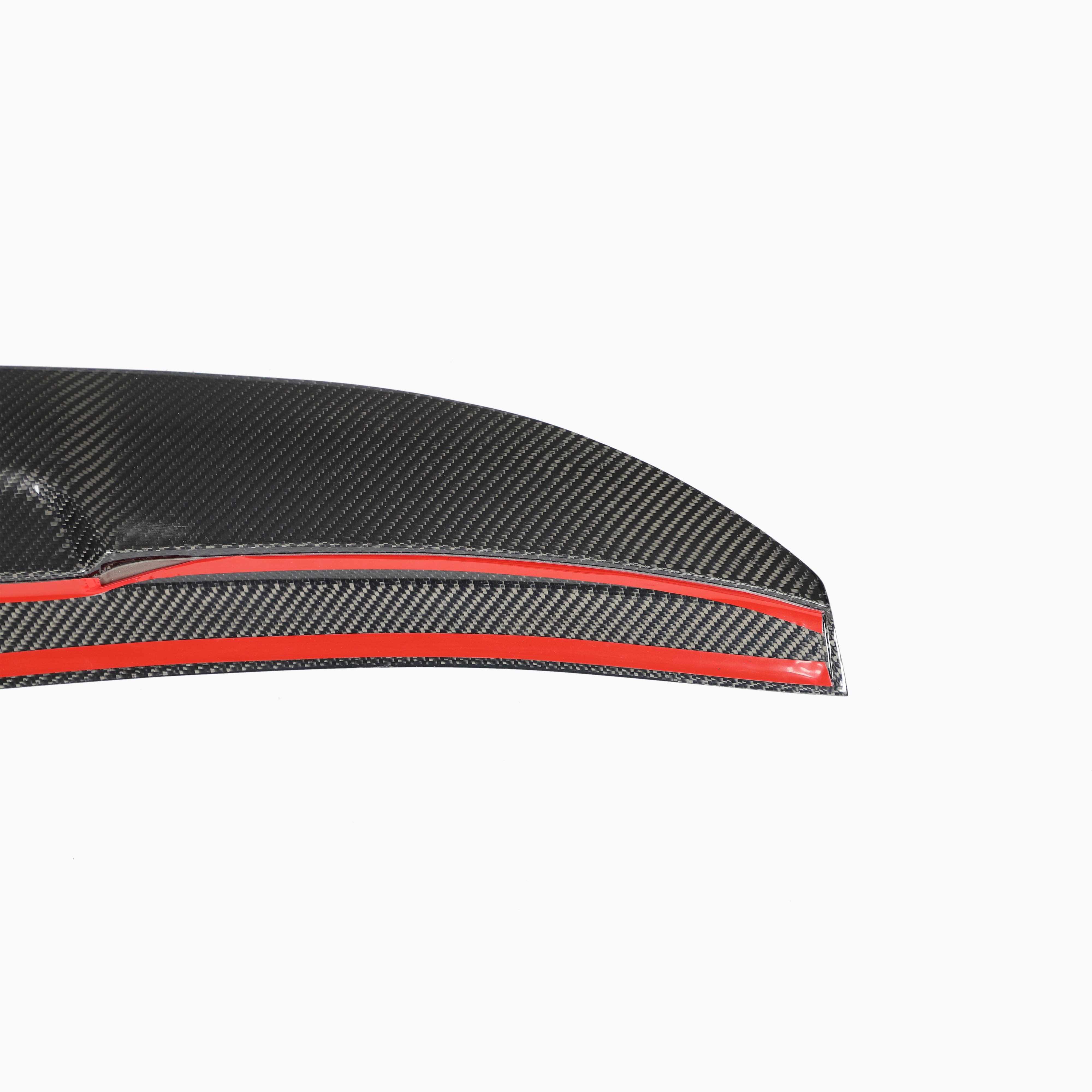 Carbon Fiber Rear Trunk Spoiler Wing Lip for Audi A6 C6 Sline S6 Sedan (2008-2011)