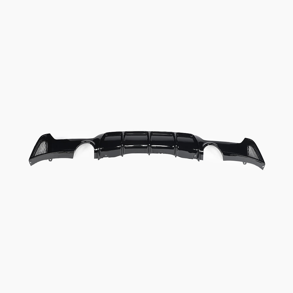 MP Style Gloss Black Diffuser for BMW 4 Series F32/F36 Gran Coupé(2014-2020)(Single Single Out)