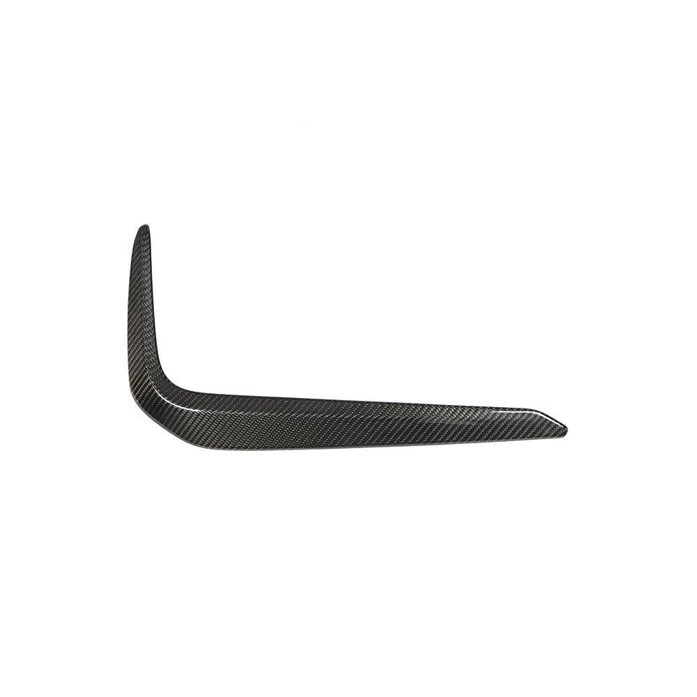 ST Style Carbon Fiber Front Canards for BMW 5 Series G30, G31 Pre-LCI Sedan M Sport (2017–2020)