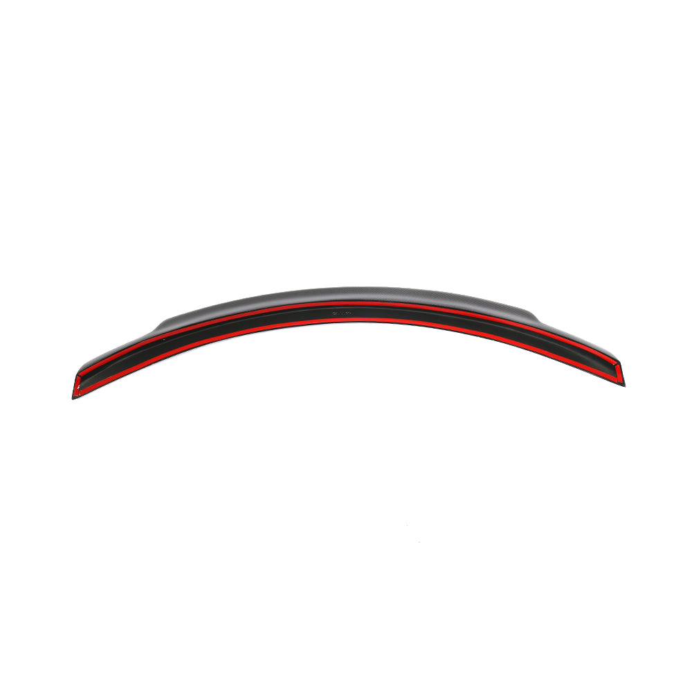C74 style Carbon Fiber Highkick Trunk Spoiler Wing For Mercedes Benz C class W205/C43 C450 C63 AMG(2014-2018)