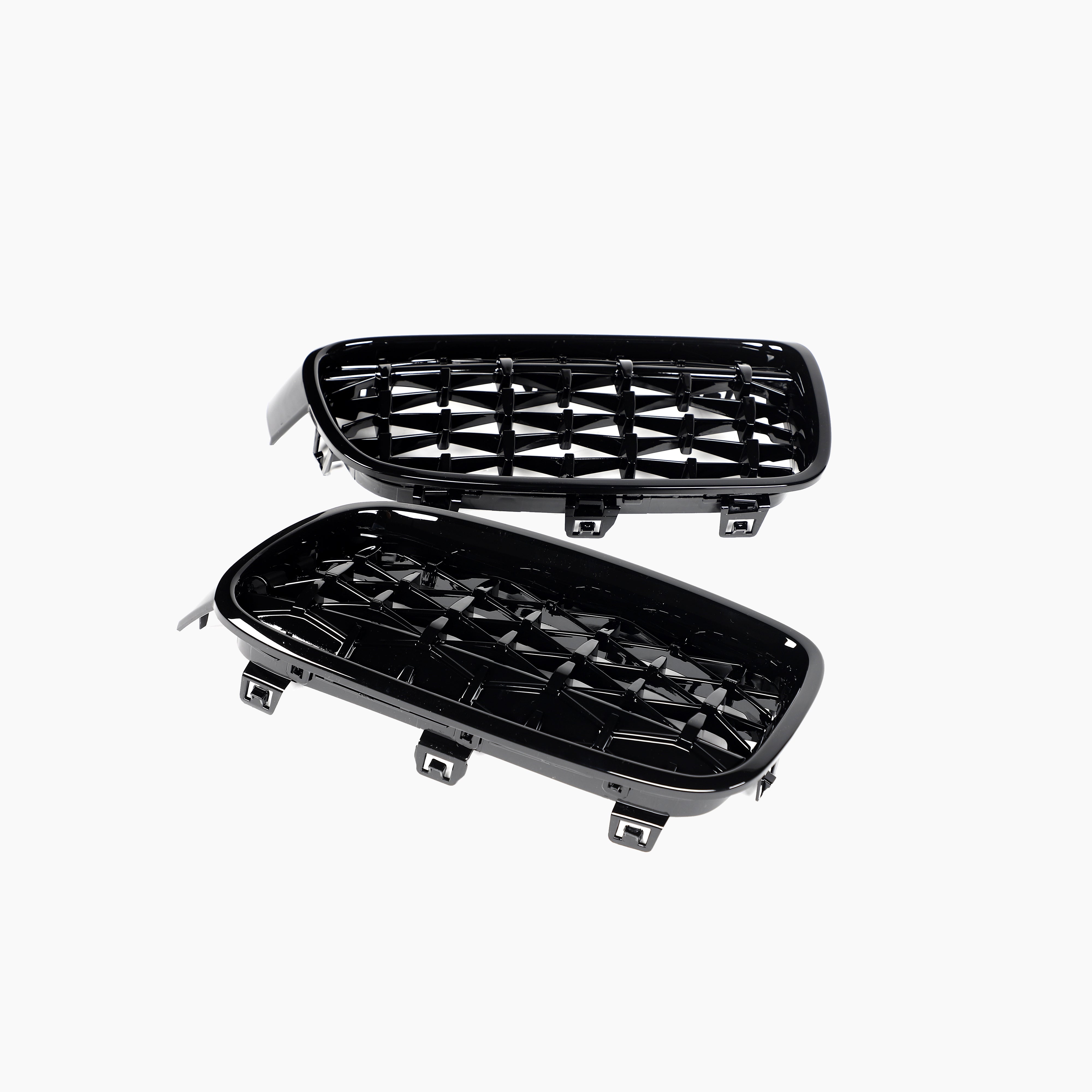 Gloss Black Diamond Grill for BMW 3 Series F30(2012-2019)