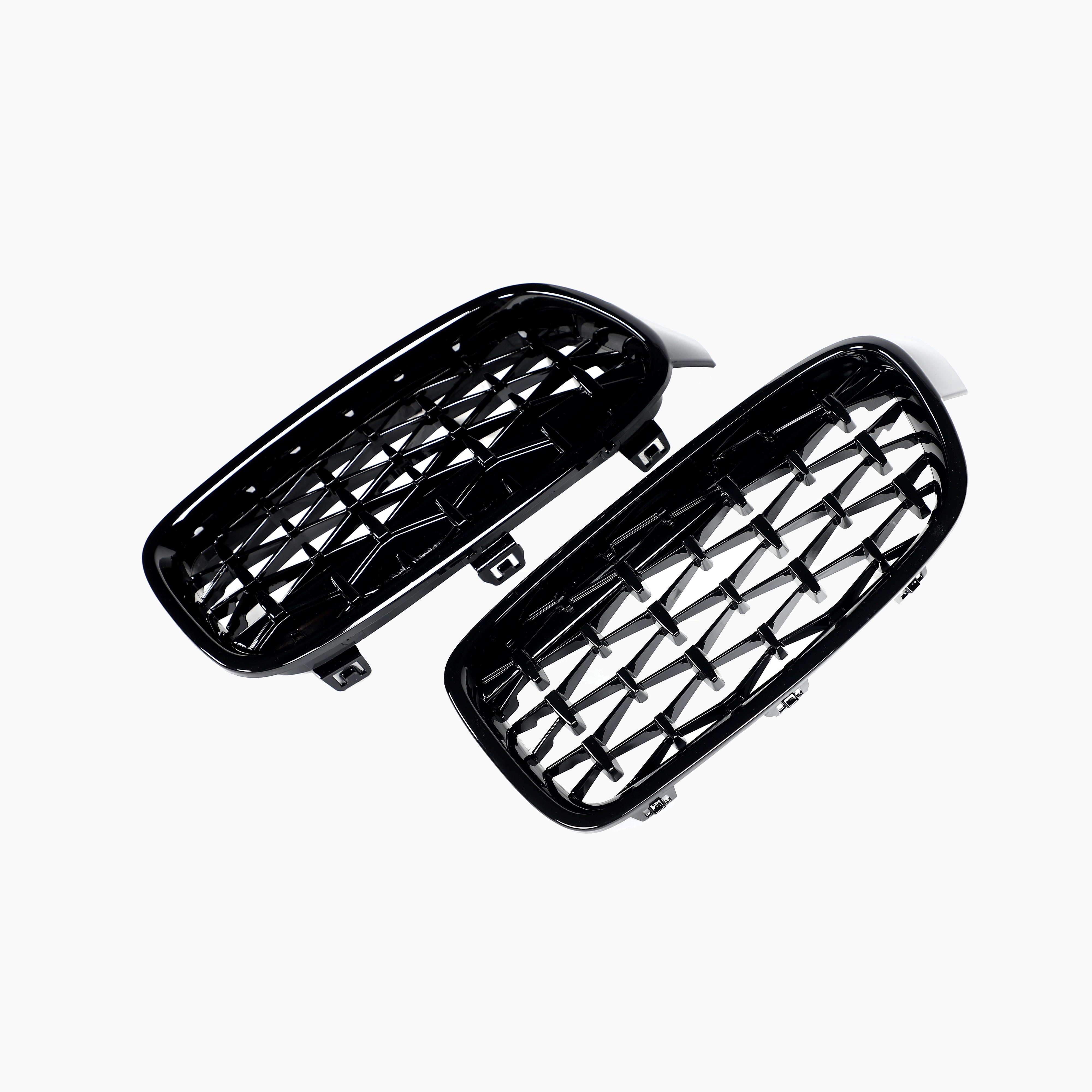 Gloss Black Diamond Grill for BMW 3 Series F30(2012-2019)