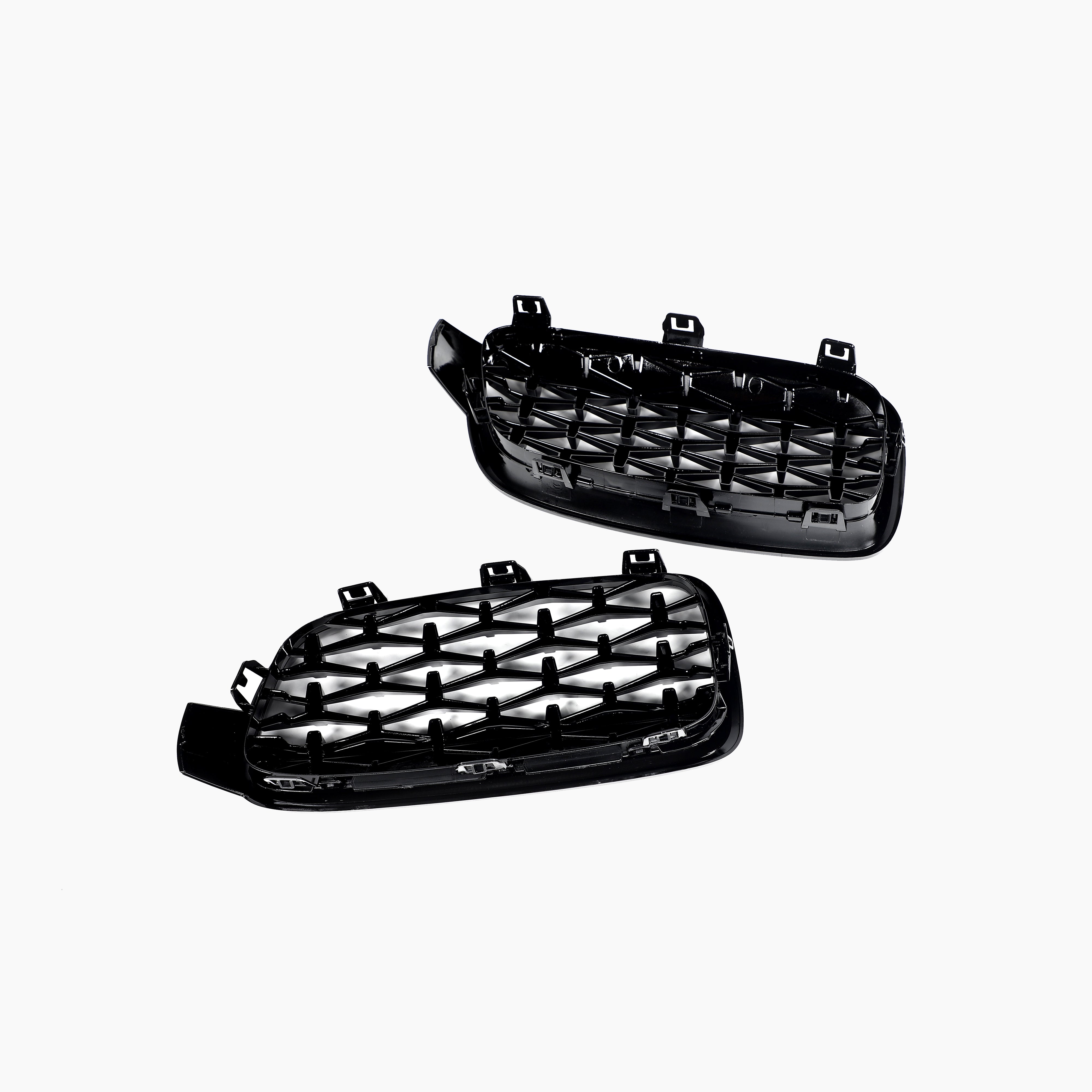 Gloss Black Diamond Grill for BMW 3 Series F30(2012-2019)