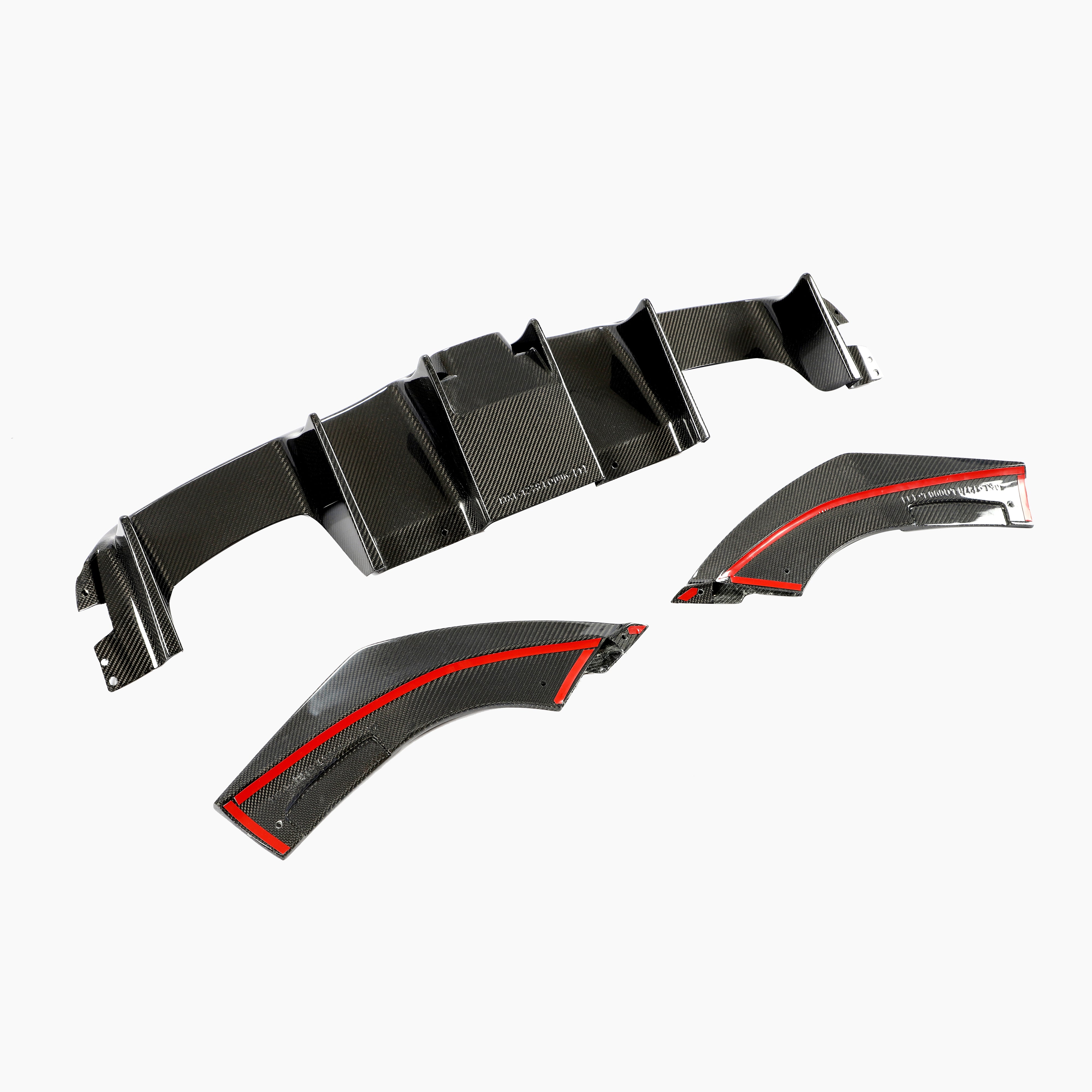 ST Style Carbon Fiber Rear Diffuser for BMW M2 F87 (2016-2018)