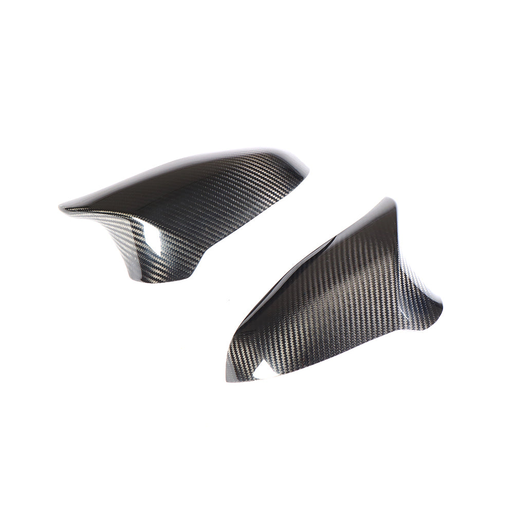 LHD Carbon Fiber Mirror Caps for BMW M3 F80, M4 F82/F83 (2014-2020)