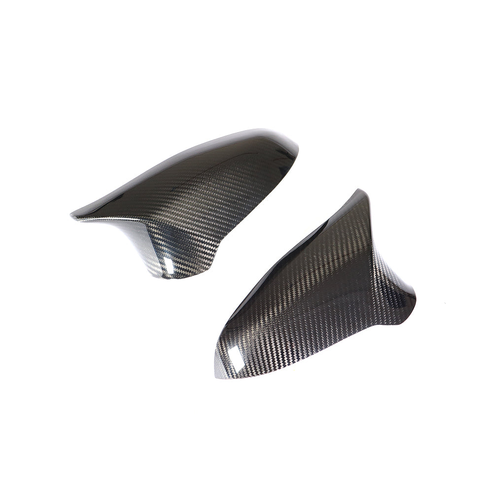 LHD Carbon Fiber Mirror Caps for BMW M3 F80, M4 F82/F83 (2014-2020)