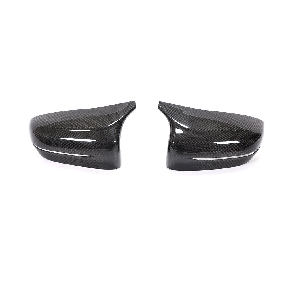 ST Style Carbon Fiber ADD ON Mirror Caps for BMW 5 Series M5 F90 Pre-LCI (2017-2020)