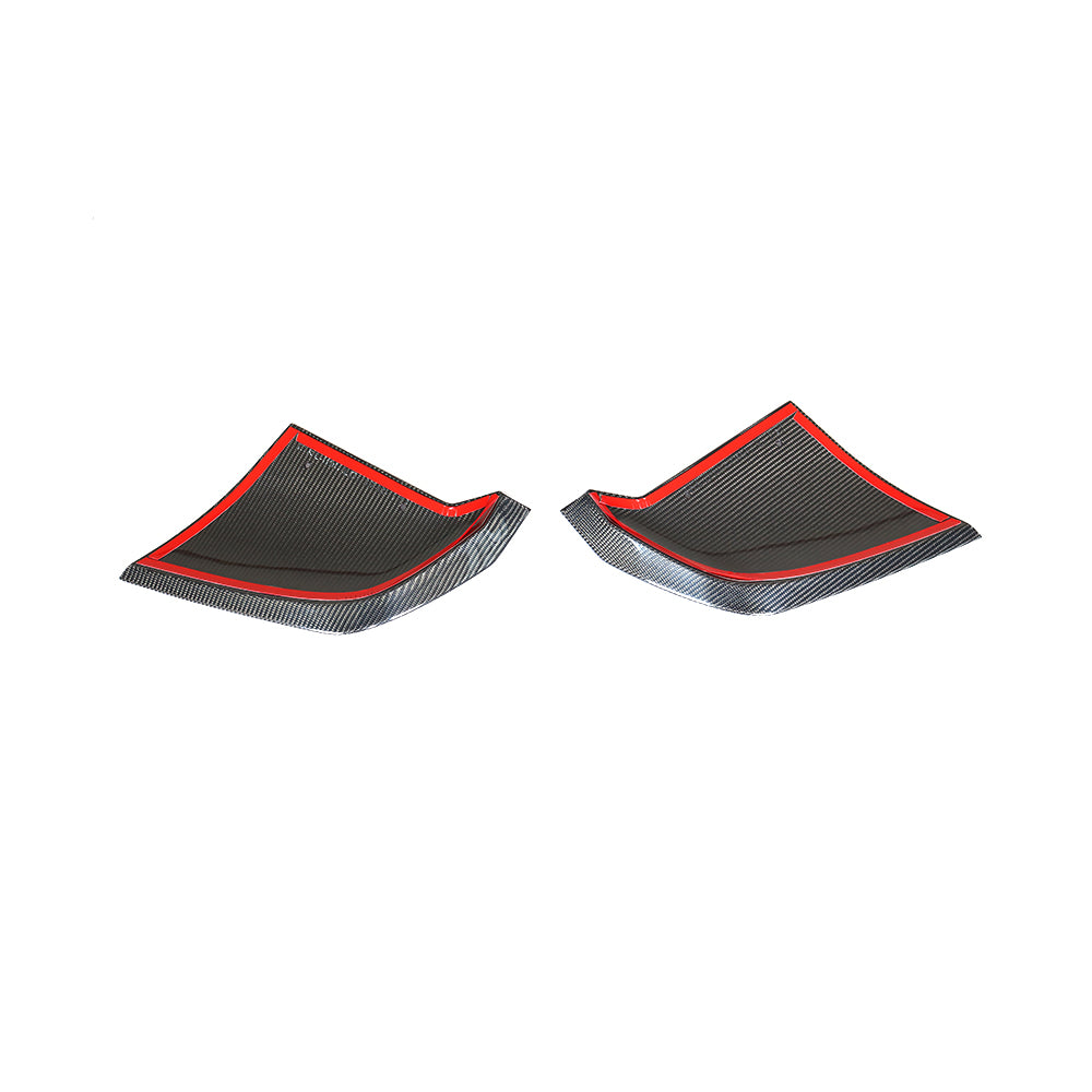 ST Style Carbon Fiber Rear Splitters For Audi R8 4S Pre‑LCI (2016–2018)