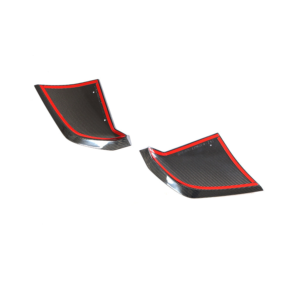 ST Style Carbon Fiber Rear Splitters For Audi R8 4S Pre‑LCI (2016–2018)