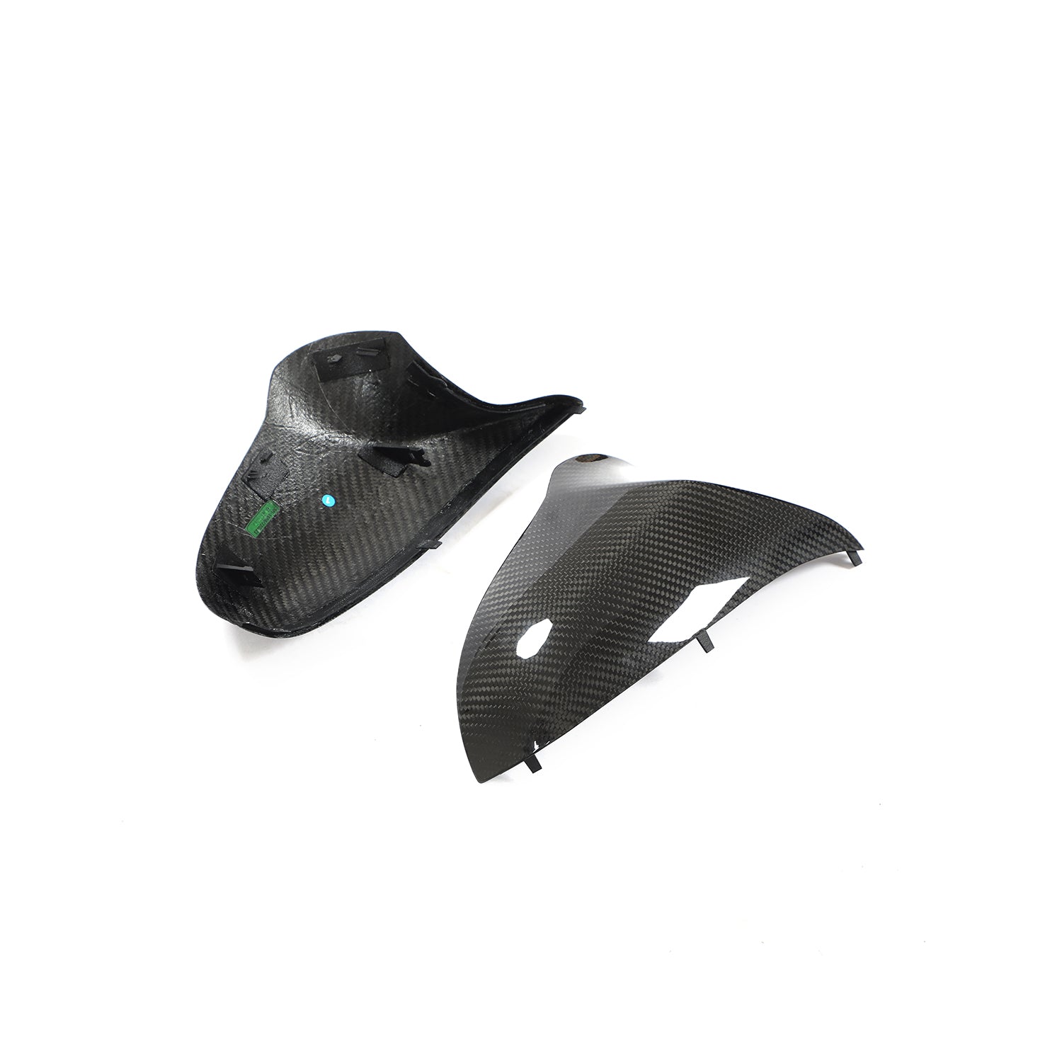 RHD Carbon Fiber Mirror Caps for BMW M3 F80, M4 F82/F83 (2014-2020)