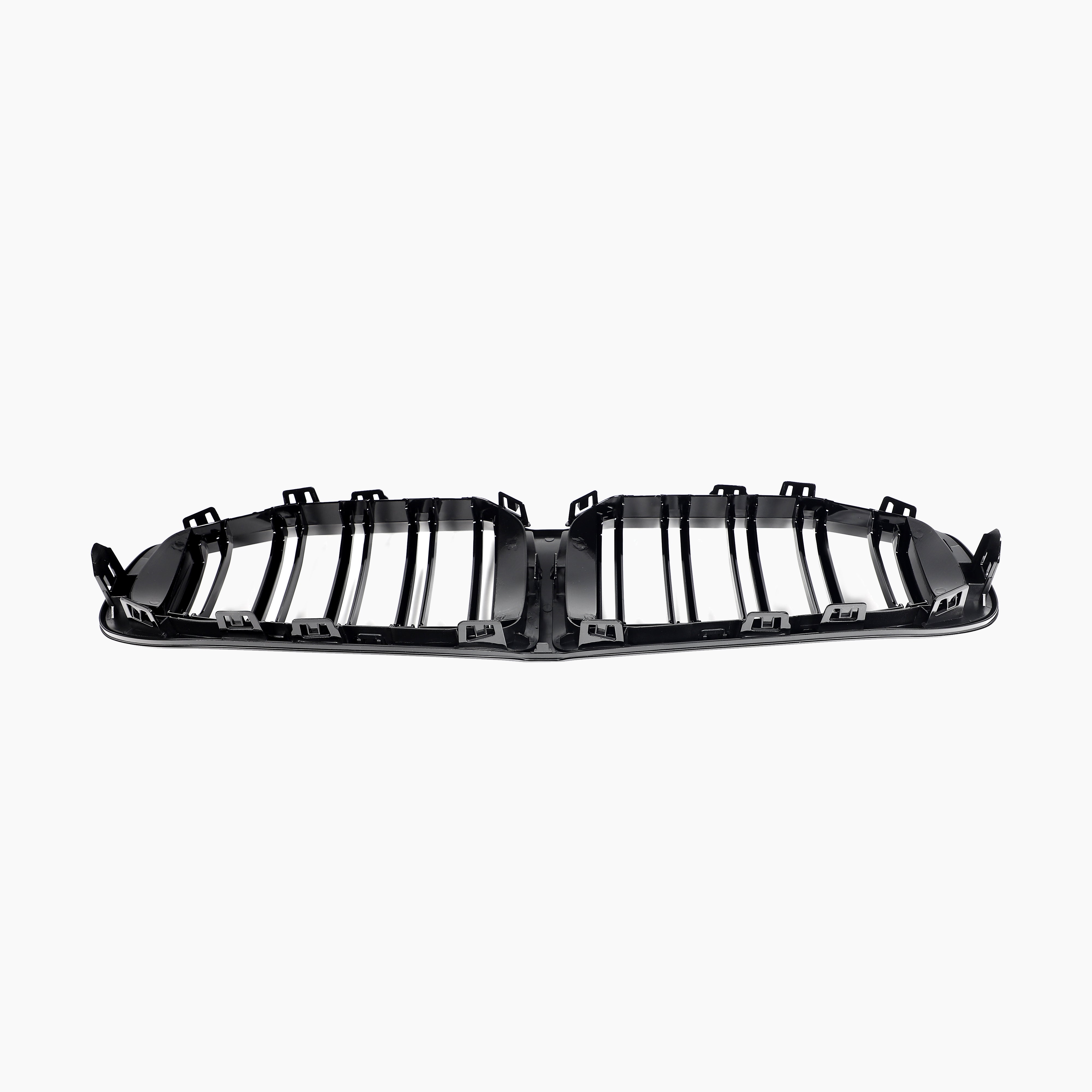 Dual Slat Gloss Black Front Grille for BMW 1 Series F40 (2019-2024)