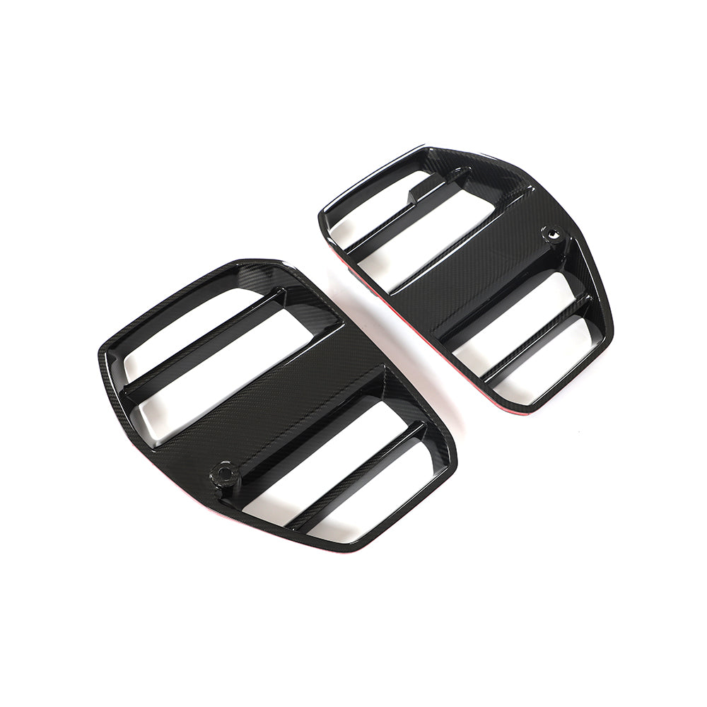 ST Style Carbon Fiber Front Grille Without ACC for BMW M3 G80/G81 M4 G82/G83 (2021+)