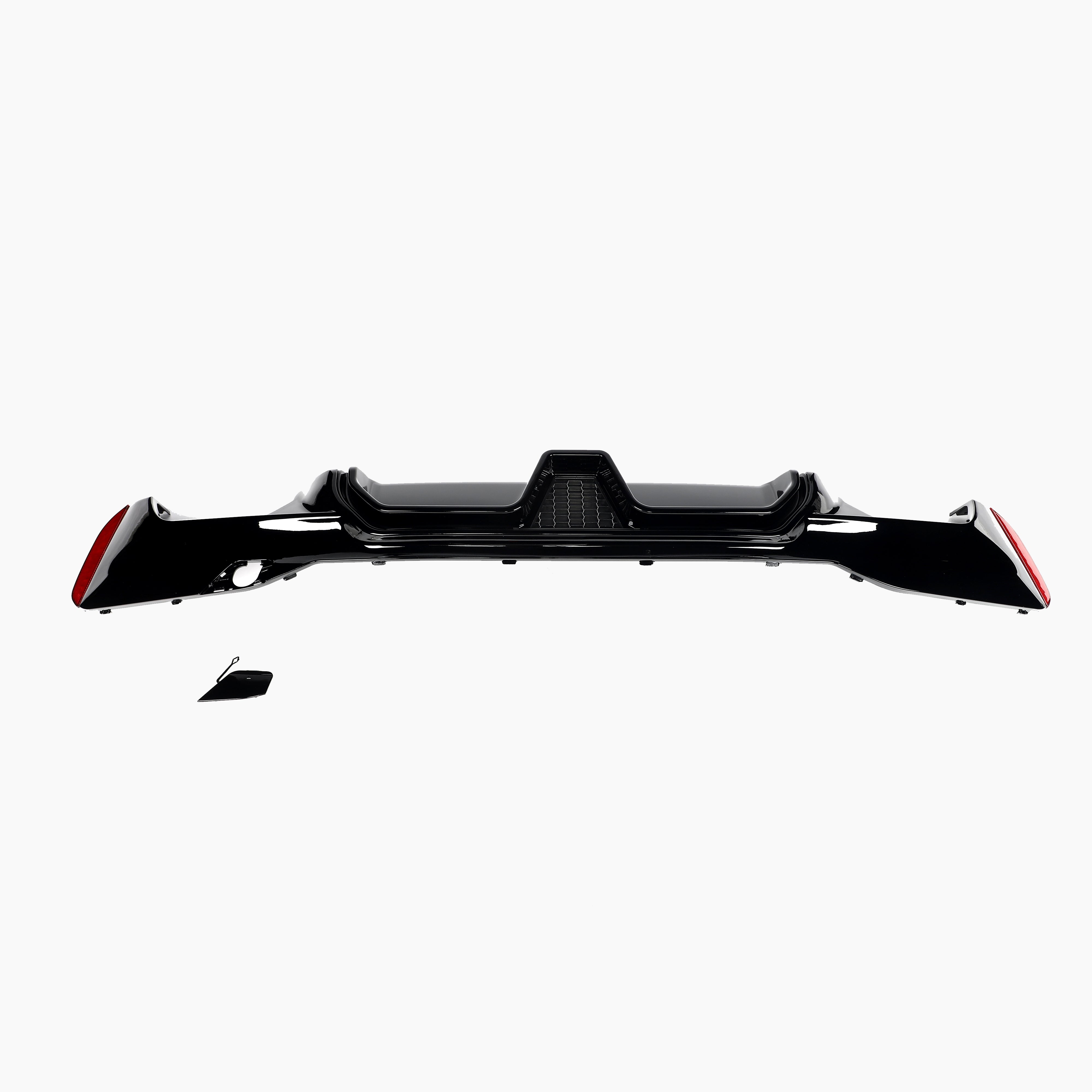 CS Style Gloss Black Diffuser for BMW 5 Series G30(2017-2023)(Double Dual Out)
