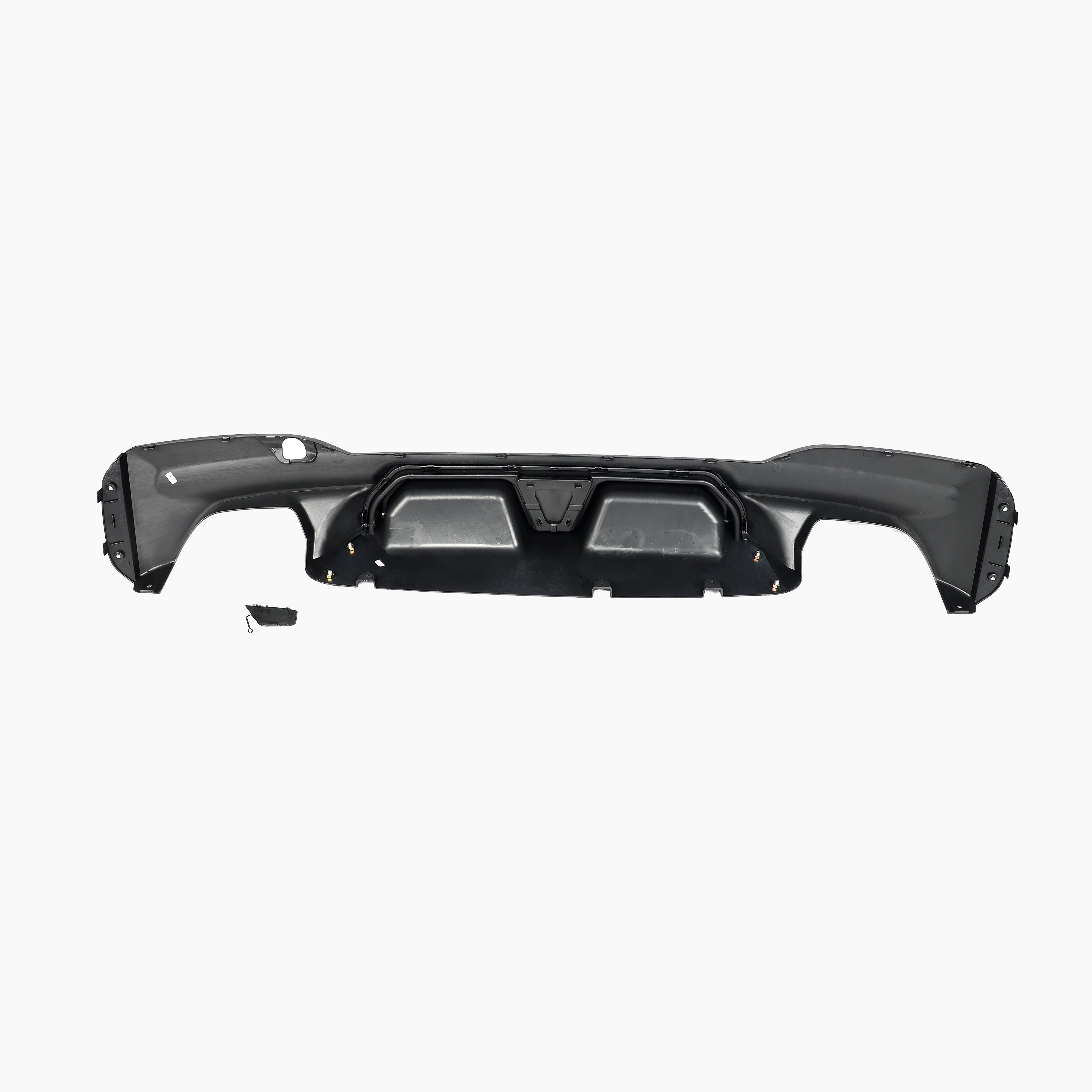 CS Style Gloss Black Diffuser for BMW 5 Series G30(2017-2023)(Double Dual Out)