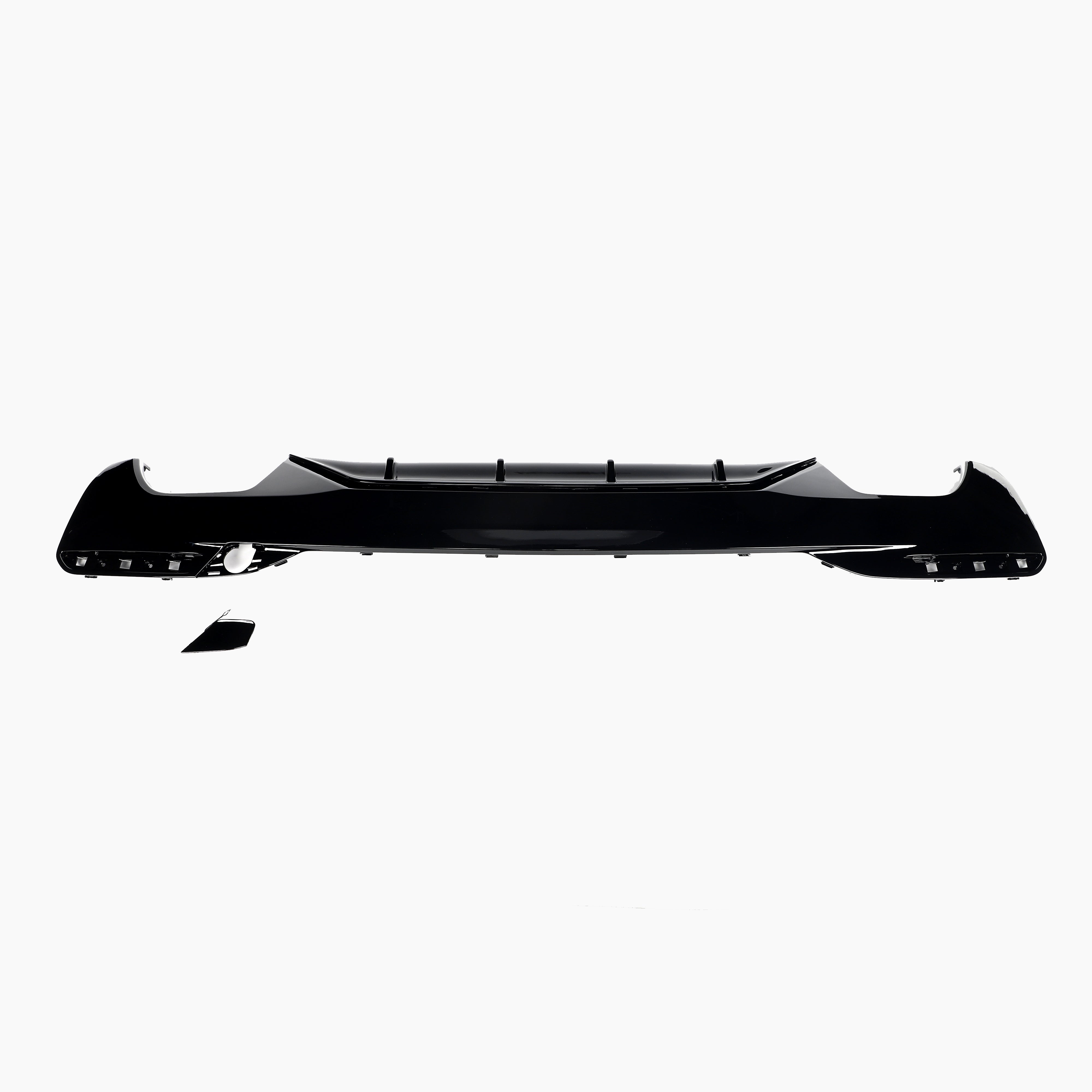 MP Style Gloss Black Small Version Diffuser for BMW 5 Series G30(2017-2023)(Double Dual Out)