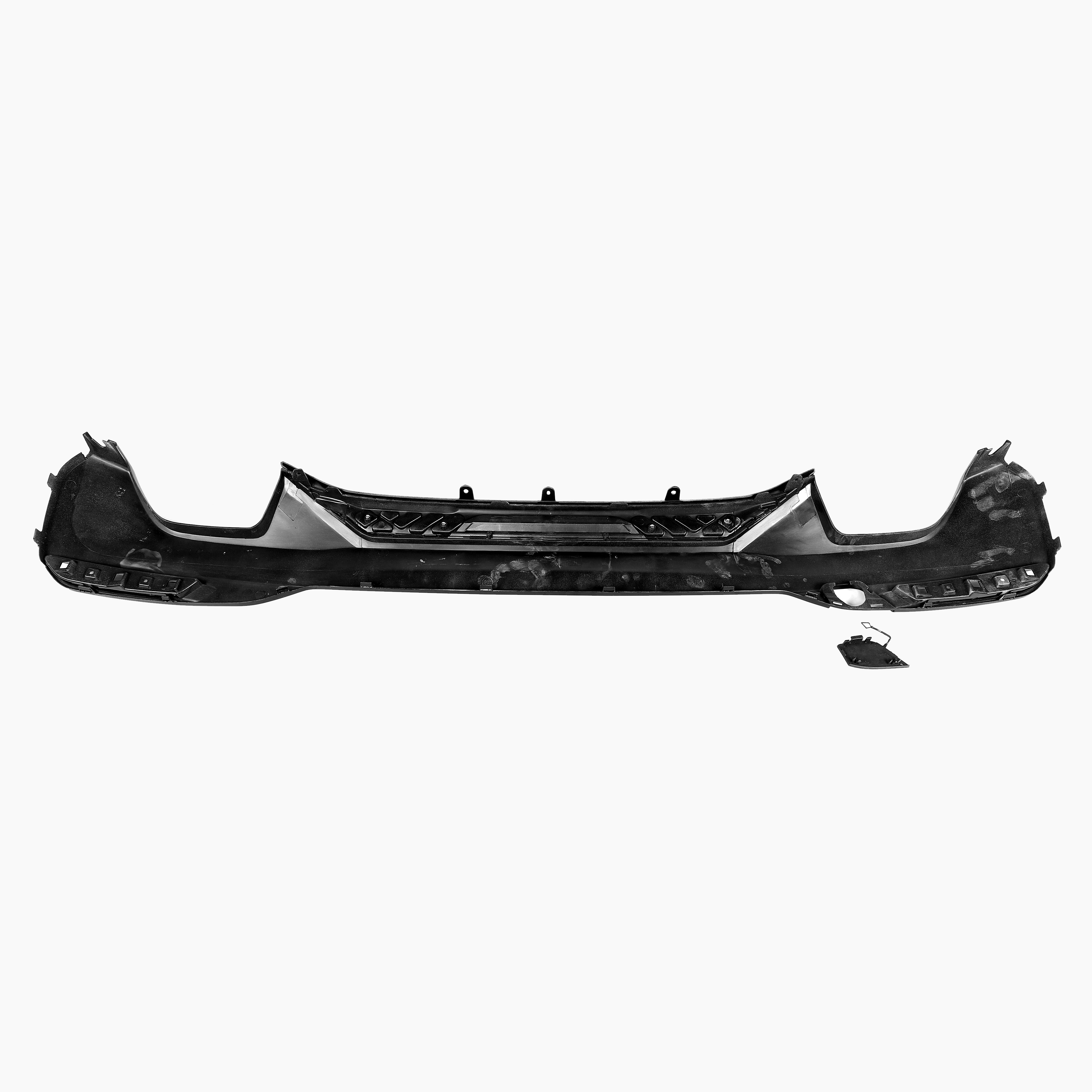 MP Style Gloss Black Small Version Diffuser for BMW 5 Series G30(2017-2023)(Double Dual Out)