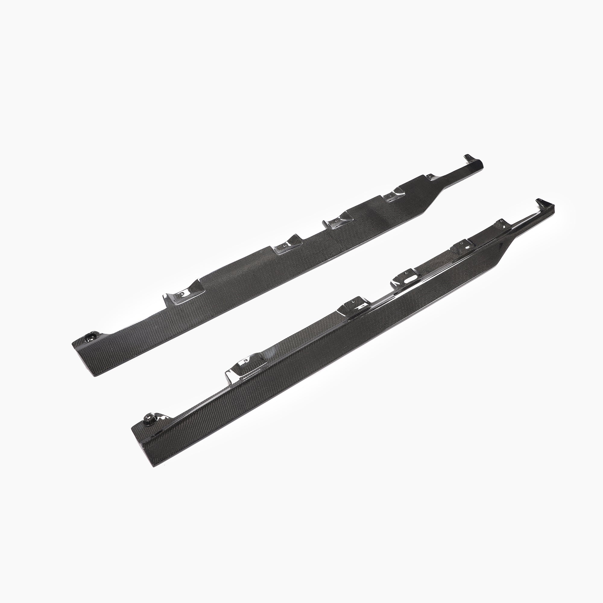 RENNTECH Style Carbon Fiber Side Skirts For Mercedes Benz AMG GT C/R190 Coupé (2015–2021)