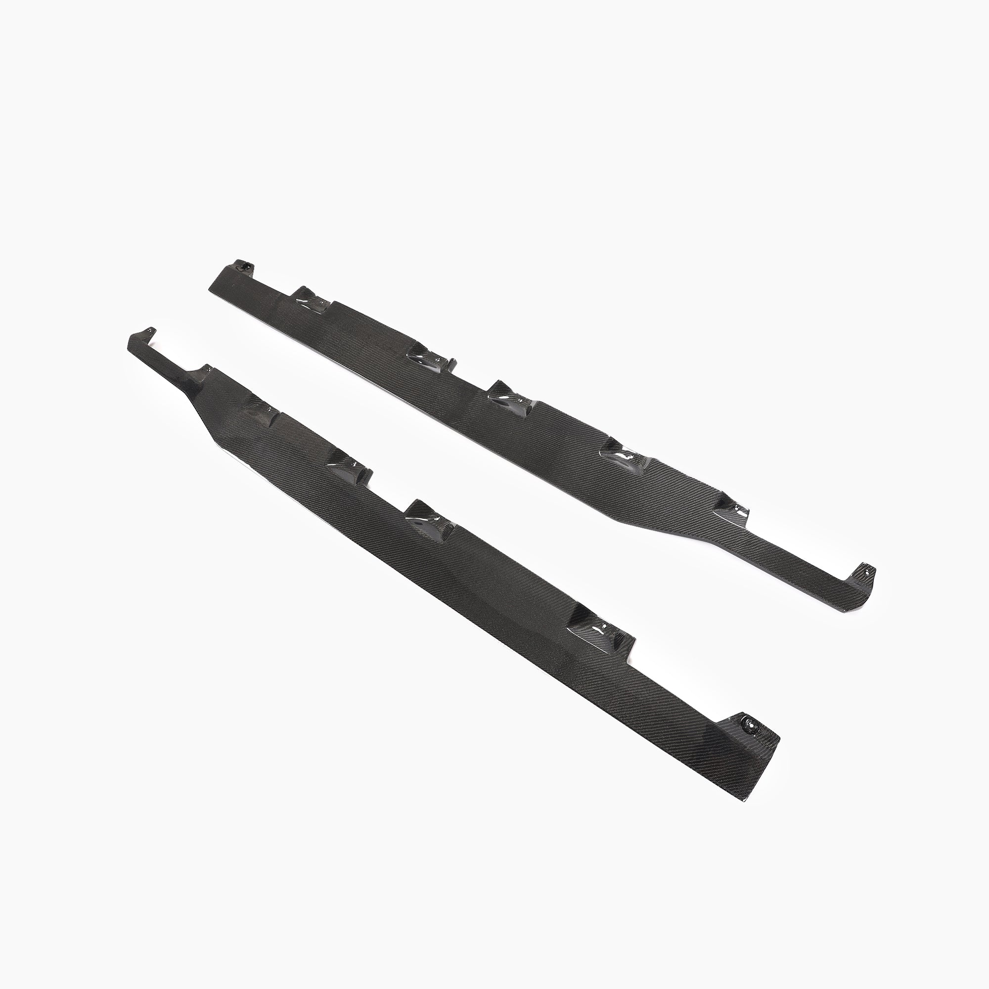 RENNTECH Style Carbon Fiber Side Skirts For Mercedes Benz AMG GT C/R190 Coupé (2015–2021)