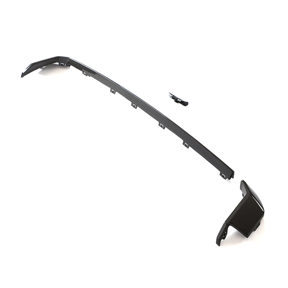 ST Style Carbon Fiber Rear Diffuser Strips for BMW M3 G80/G81 M4 G82/G83 (2021+)