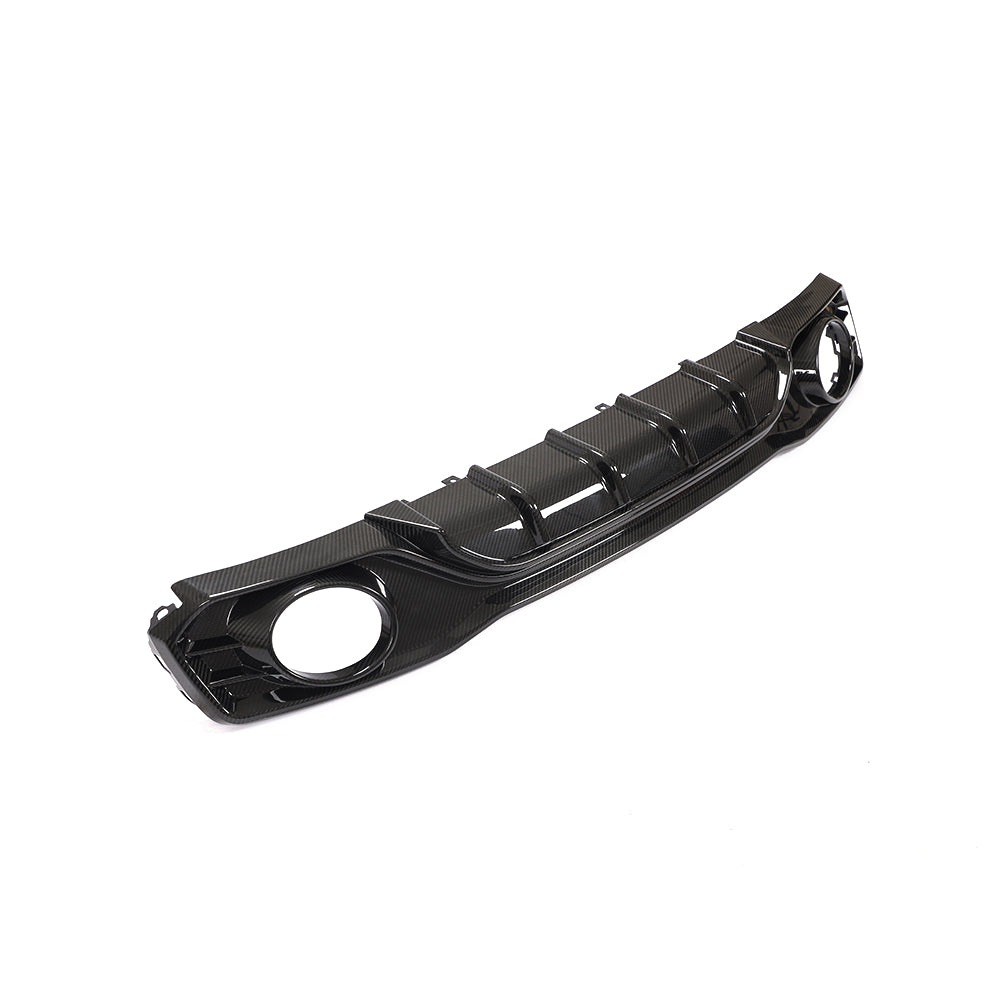 ST Style Carbon Fiber Rear Diffuser for AUdi A7 Sline / S7 C8 (2019–2024)