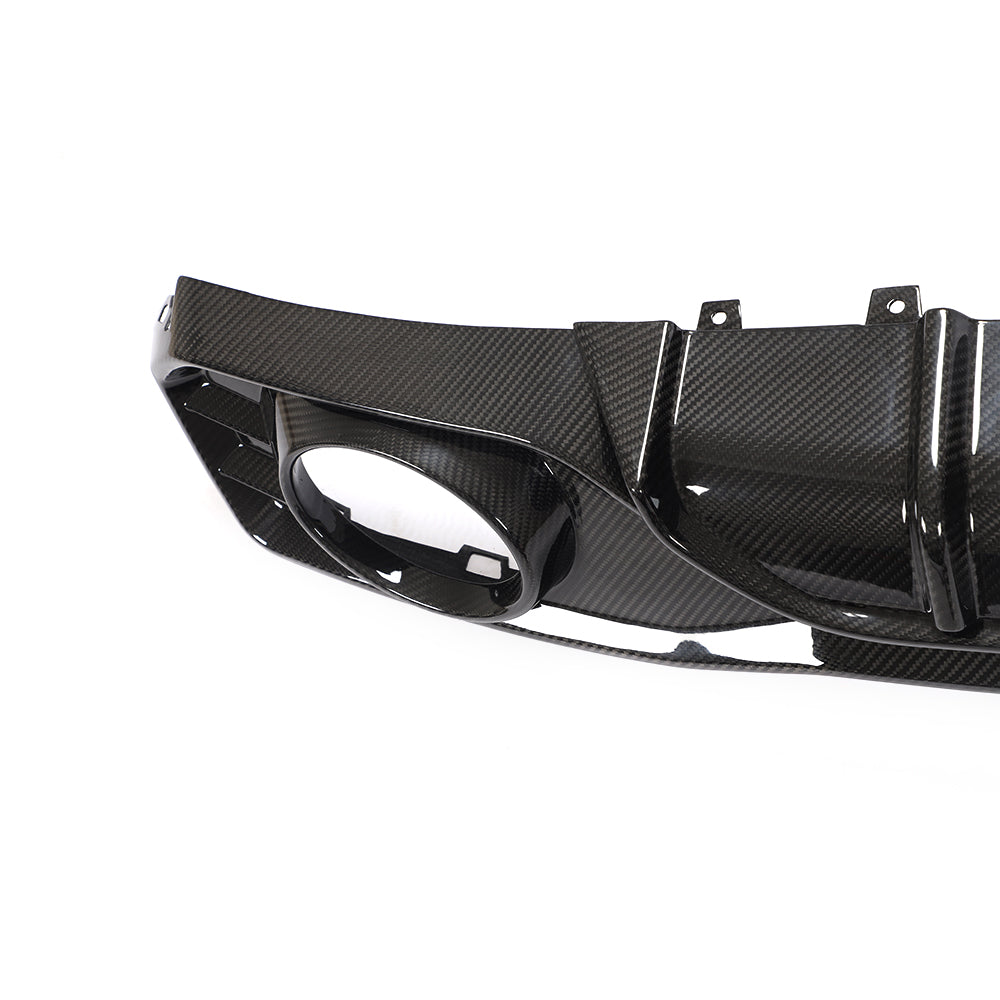 ST Style Carbon Fiber Rear Diffuser for AUdi A7 Sline / S7 C8 (2019–2024)