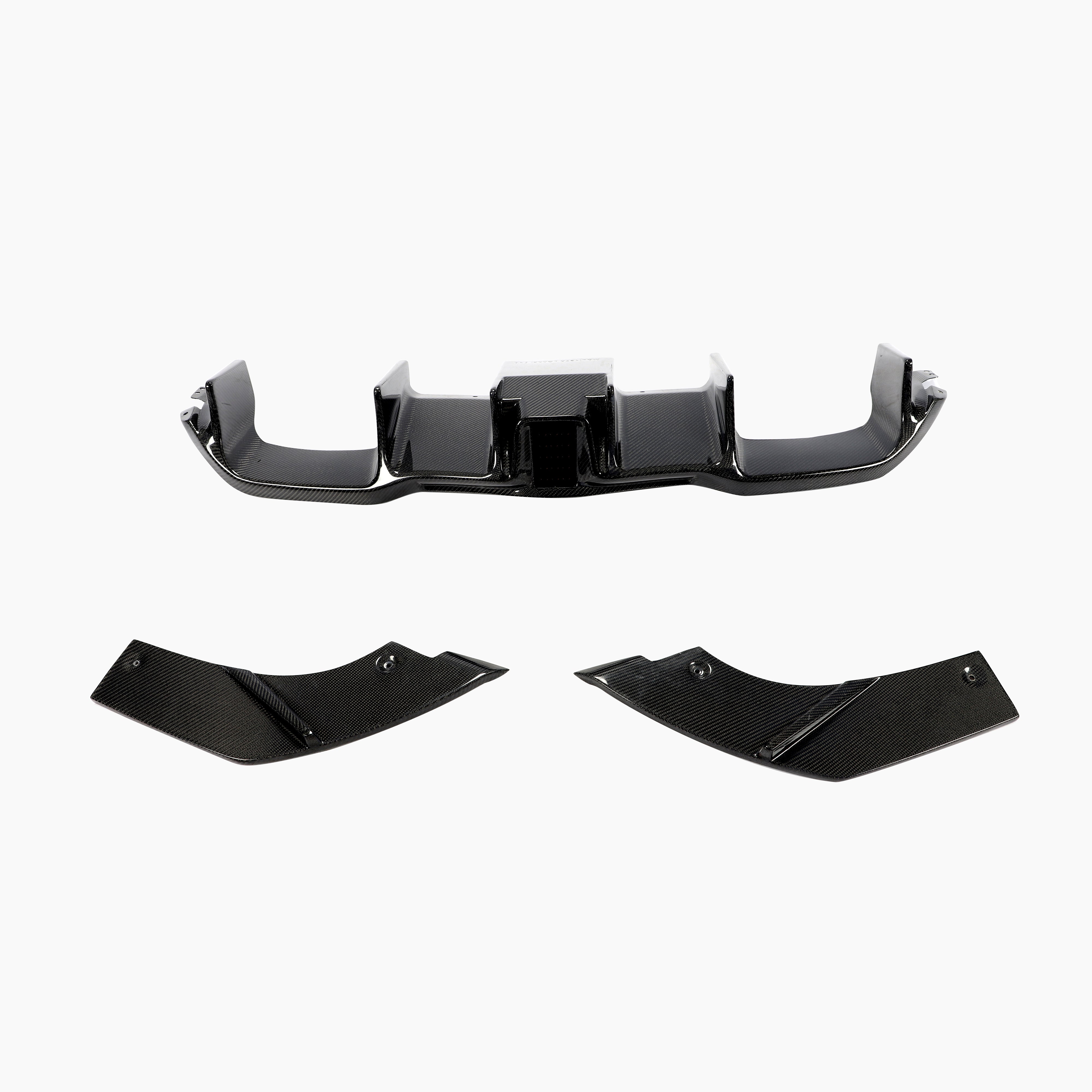 ST Style Carbon Fiber Rear Diffuser for BMW M2 F87 (2016-2018)
